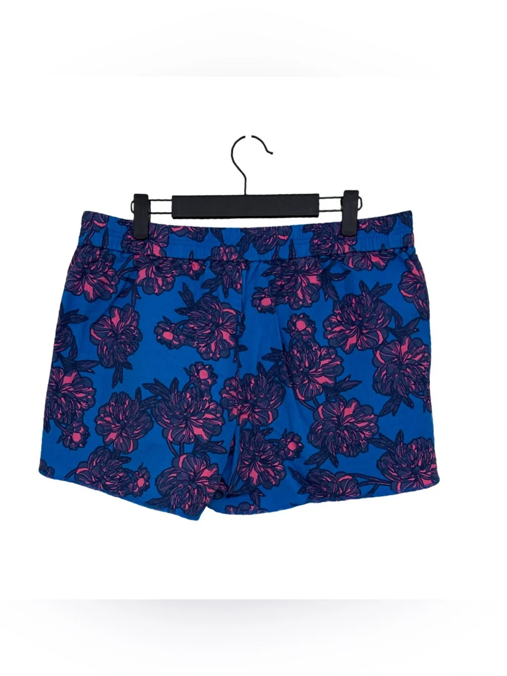 J.Crew Hawaiian Tropical Floral Print Linen Blend Pull On Boardwalk Short 10